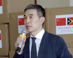 Xiao Jianguo menghimbau warga negara Cina di Timor-Leste menerima  vaksinasi penuh   