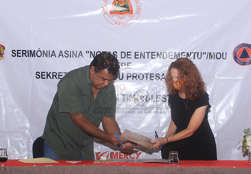 Kurangi resiko bencana, Mercy Corps dan SEPS tandatangani MoU  