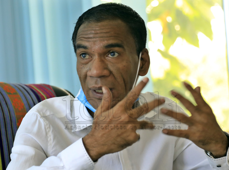 November 2021, Kapal Berlim Ramelau dari China tiba di TL