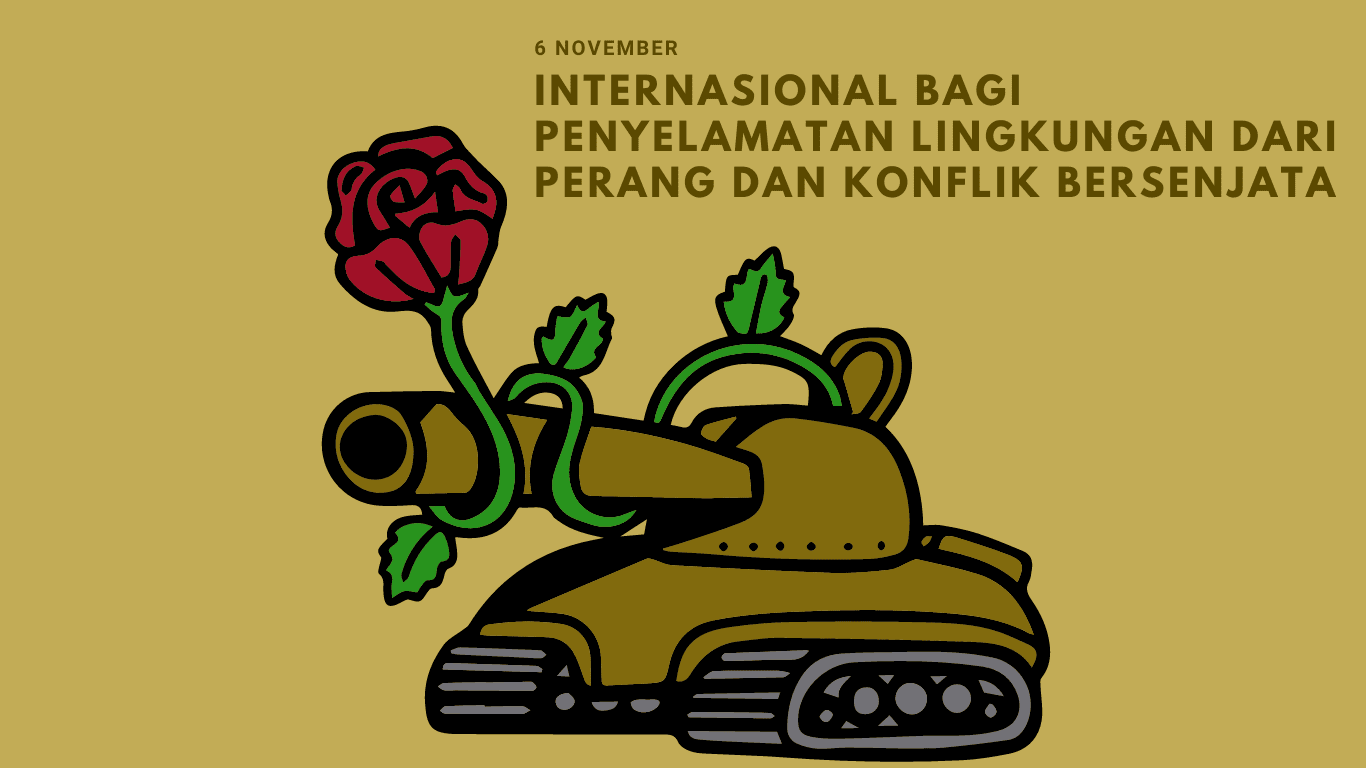 Perdamaian tak akan ada tanpa sumber daya alam