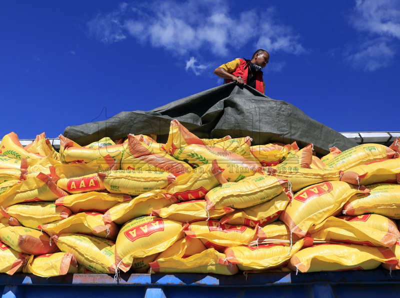 4.000 ton beras impor dari Vietnam dan India akan tiba di Timor-Leste