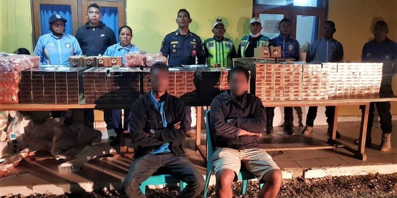 Selundup rokok ilegal dari Indonesia, PNTL tangkap dua tersangka