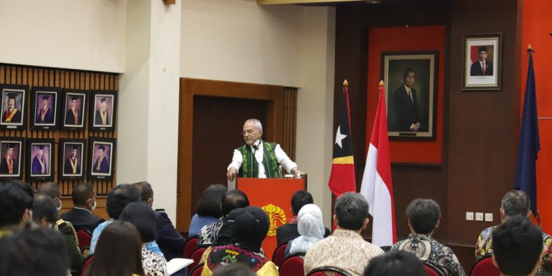 Rektor Universitas Indonesia ajak mahasiswa Timor-Leste adakan penelitian bersama