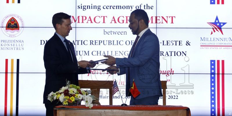 Tingkatkan pertumbuhan ekonomi, Timor-Leste dan MCC tandatangani perjanjian senilai $484 juta