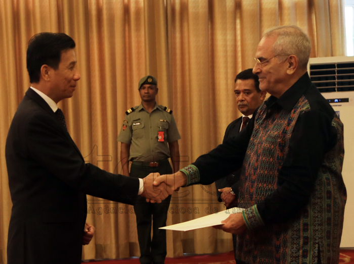 Presiden Horta terima surat kepercayaan dari tiga Dubes non resident