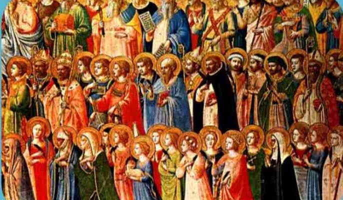 Hari Raya Semua Orang Kudus, Paus : cinta kasih orang kudus ilhami umat manusia