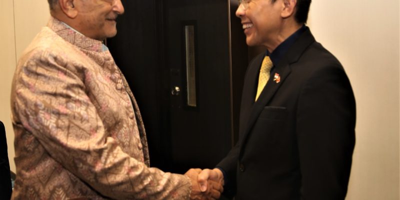 Tiba di Singapura, Presiden Horta disambut Wakil Menteri Mohd Osman