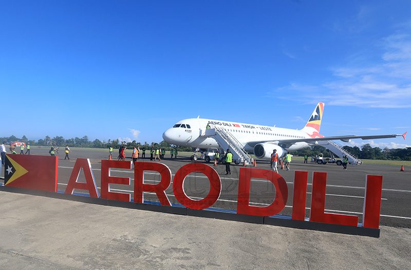 AERO DILI, pesawat rute internasional dengan bendera Timor-Leste diluncurkan