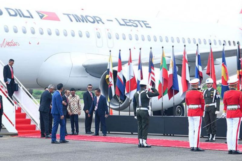 Menkominfo Indonesia sambut kedatangan Perdana Menteri Timor-Leste