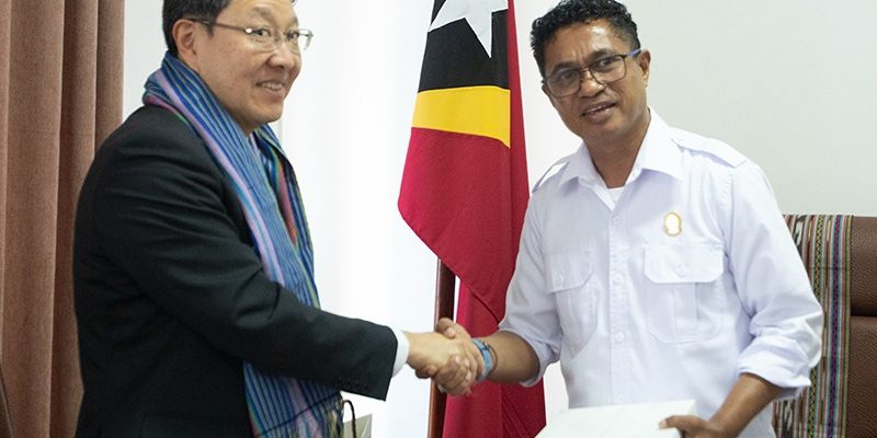 Jepang berkomitmen bangun daerah pedesaan di Timor-Leste
