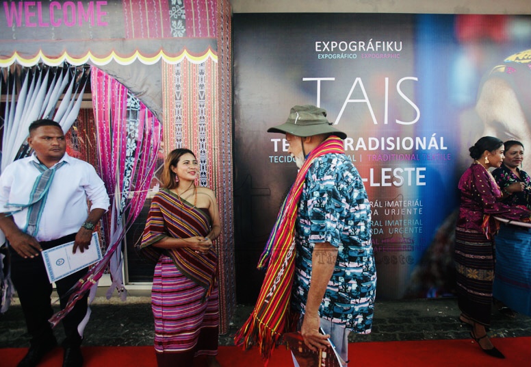 Luncurkan Expo Grafis Tais, Xanana : Tais adalah simbol warisan Timor-Leste
