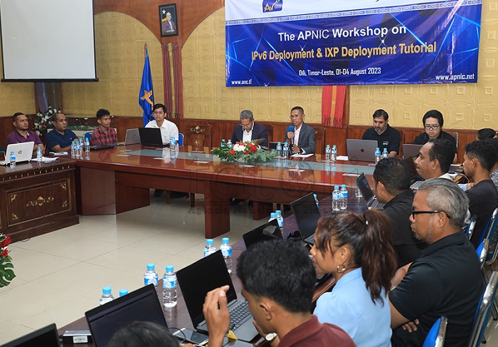 APNIC perkenalkan internet versi IPv6 pada 30 orang teknik Timor-Leste
