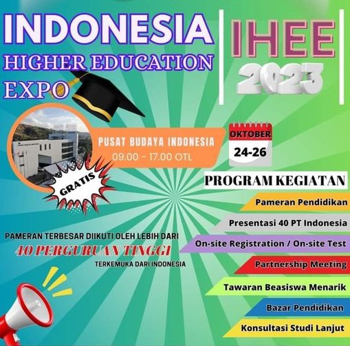 43 Perguruan tinggi akan hadiri IHHE 2023, tawarkan beasiswa belajar di Indonesia