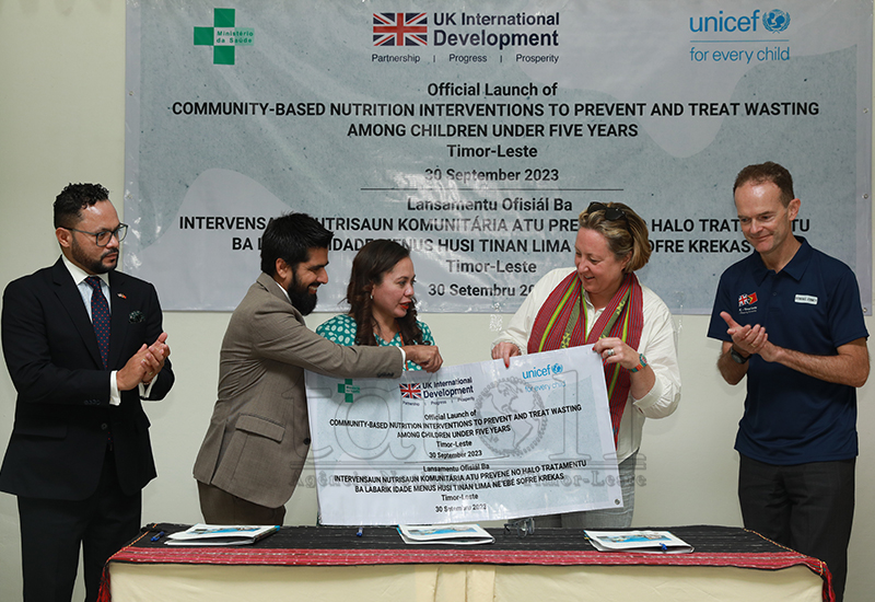 Inggris dukung $1 juta lebih atasi gizi buruk pada balita Timor-Leste