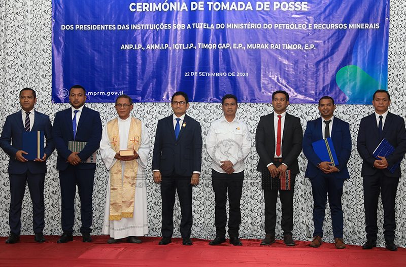 Lima pemimpin Intansi Publik dibawa wewenang MPRM dilantik