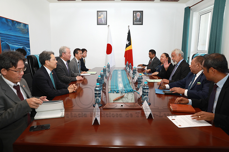 Ketua JICA Akihiko temui PM Xanana bahas kelanjutan kerjasama