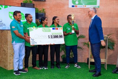 CDC Baucau pemenang Kompetisi Keterampilan Wirausaha Agroforestri  