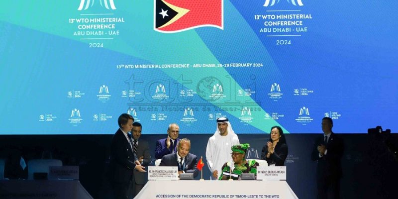 Timor-Leste resmi tandatangani deklarasi jadi anggota WTO