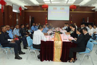 Kedubes China-PNTL bahas masalah keamanan di Timor-Leste