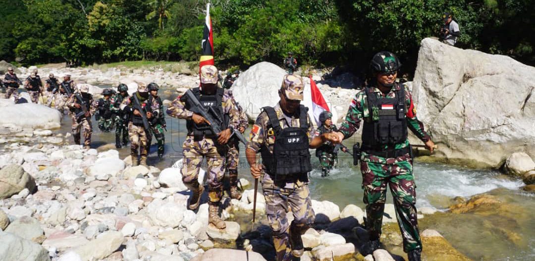 UPF-TNI adakan patroli bersama di perbatasan Haumeni-Ana Pássabe