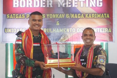 UPF-TNI gelar Border Meeting bahas pengamanan di perbatasan