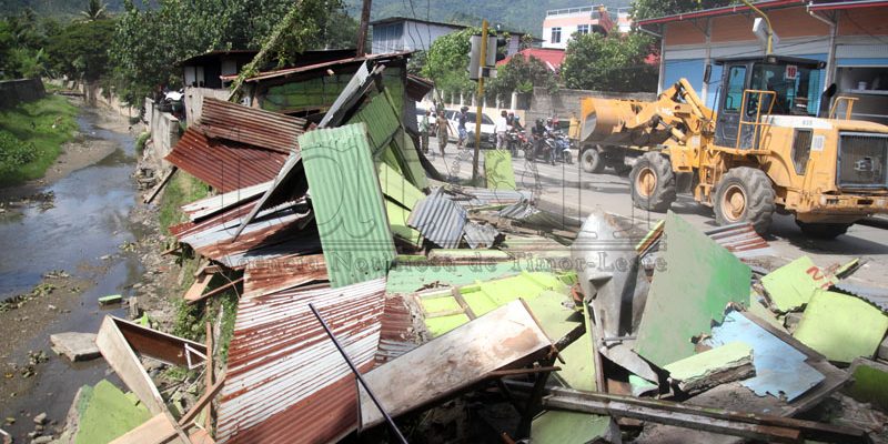 PN dukung Pemerintah gusur bangunan liar di kota Dili