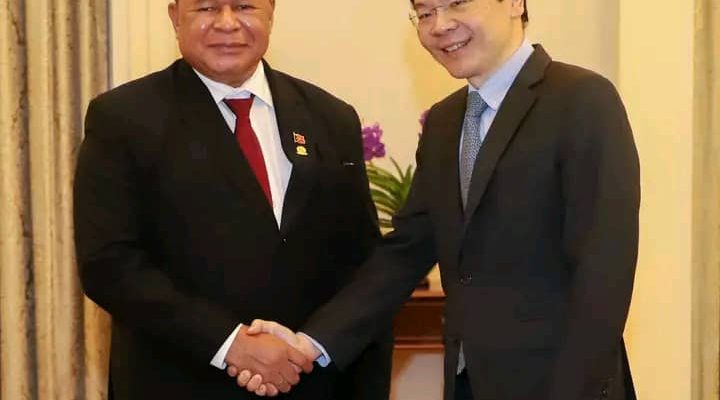Temui PM Singapura, Menteri Bendito bahas kerjasama bidang ekonomi