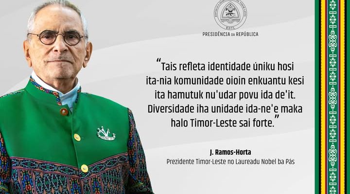 Hari Tais Nasional 2024, Horta sebut Tais Identitas budaya nasional Timor-Leste