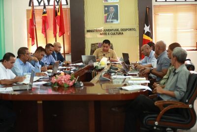 Jelang Pertandingan CPLP, Koordinator umum gelar rapat koordinasi