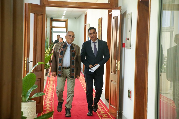 Presiden Horta dan Gubernur BCTL bahas isu penting terkait ekonomi Timor-Leste