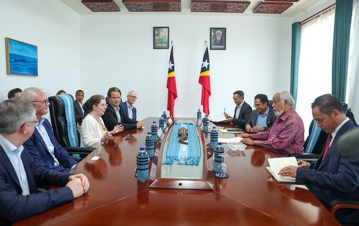 PM Xanana apresiasi kunjungan Tim Woodside : langkah penting menuju Greater Sunrise