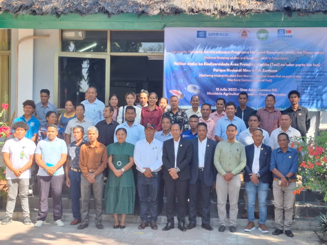MAPPF dan UNESCO gelar pertemuan nasional bahas Cagar Biosfer Nino Konis Santana                                    