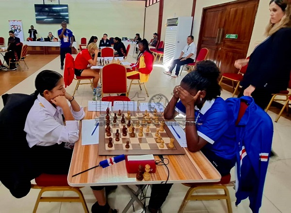 Catur Putri kategori klasik : Portugal–Angola-Cabo Verde raih poin pada ronde pertama