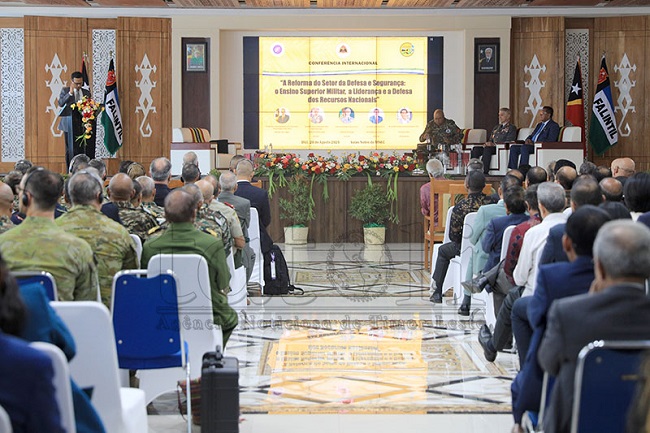 g7+ soroti Reformasi Sektor Pertahanan melalui seminar Internasional peringati 50 tahun FALINTIL