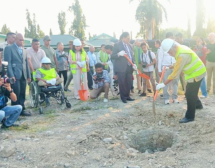 Timor – Leste dan Jepang lakukan peletakkan batu pertama pembangunan gedung obstetri