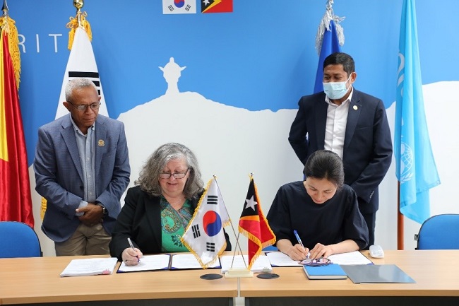 KOICA – UNICEF sepakat dorong akses pendidikan prasekolah bagi 3.000 anak di Baucau – Bobonaro