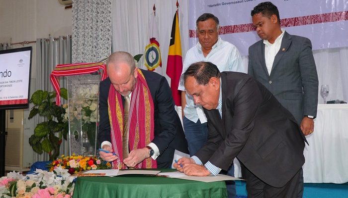 Australia dukung Timor-Leste perkuat tata kelola Kotamadya