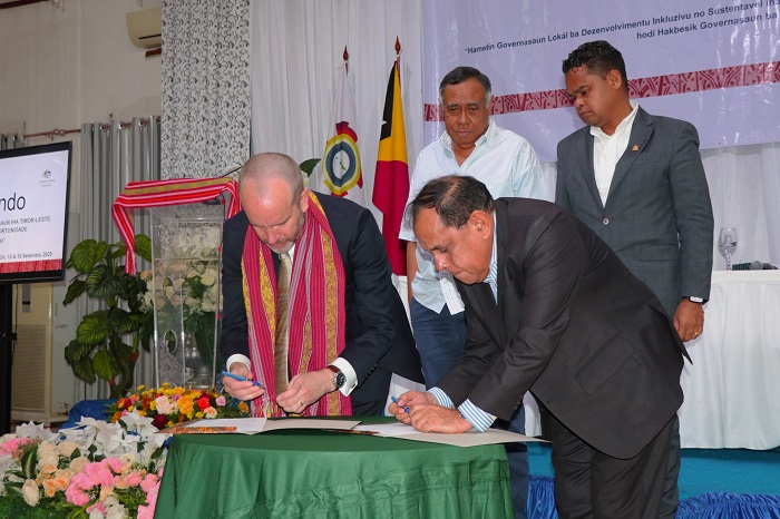 Australia dukung Timor-Leste perkuat tata kelola Kotamadya