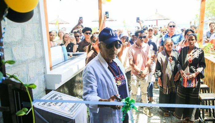 Presiden Ramos-Horta resmikan instalasi baru Kafé Atsabe di Cristo Rei