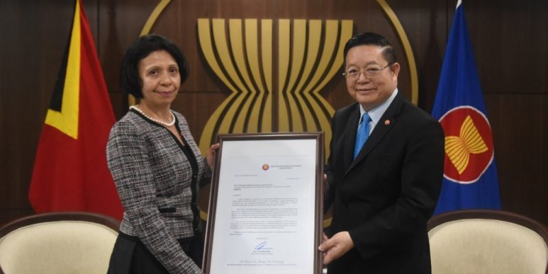 Perwakilan tetap pertama TL untuk ASEAN serahkan surat kepercayaan di Jakarta