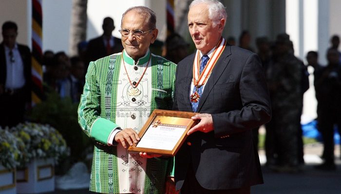 Presiden Republik anugerahi medali penghargaan pada António da Silva Ribeiro