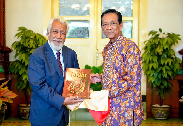 Kunjungi Yogyakarta, PM Xanana Gusmao bertemu Sri Sultan Hamengku Buwono X