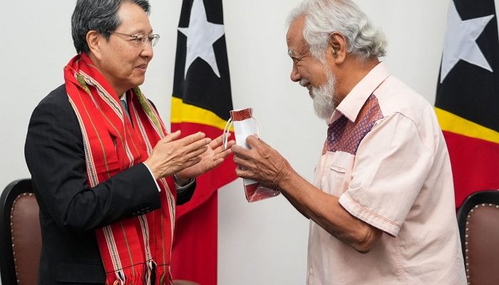 Masa jabatan diplomatik di Timor-Leste berakhir, Dubes Jepang pamit ke PM Xanana