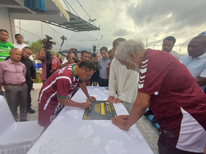 Perdana Menteri Xanana resmikan Lapangan Multifungsi