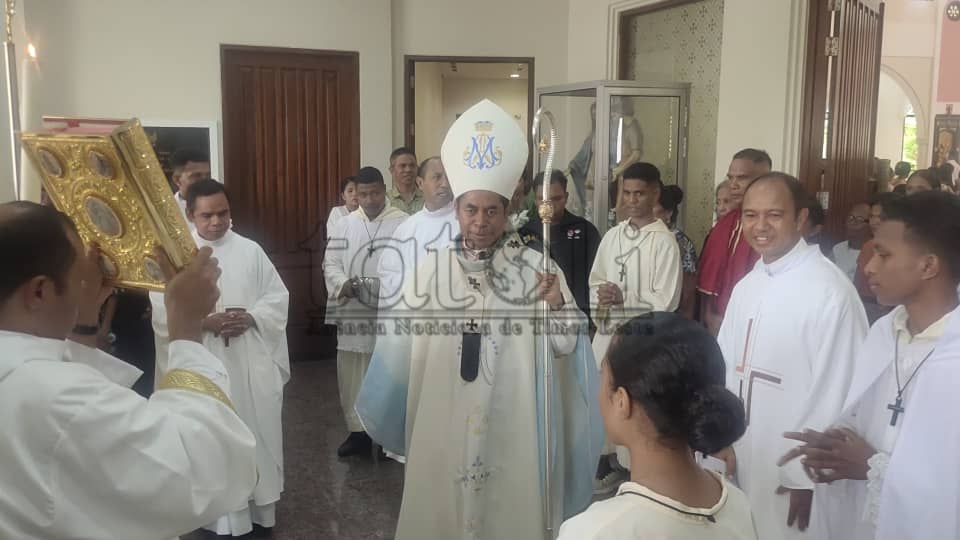 Awali Tahun 2026, Uskup Agung Dili ajak umat bangun budaya perdamaian