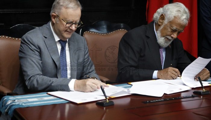 Timor-Leste dan Australia resmikan Kemitraan baru untuk Era Baru