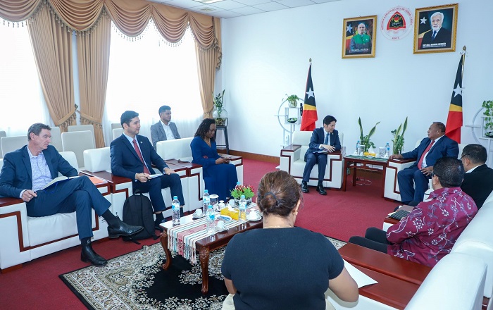 Temui MNEC Bendito, Direktur IOM untuk Asia dan Pasifik tegaskan kemitraan dengan TL