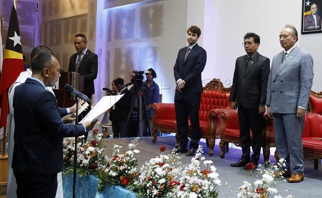 Resmi dilantik pimpin RTTL, EP, Rosário tetapkan tiga prioritas selama masa jabatannya