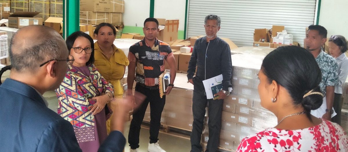 Kunjungi INFPM, Anggota PN ingin lihat langsung stok obat yang disimpan di gudang