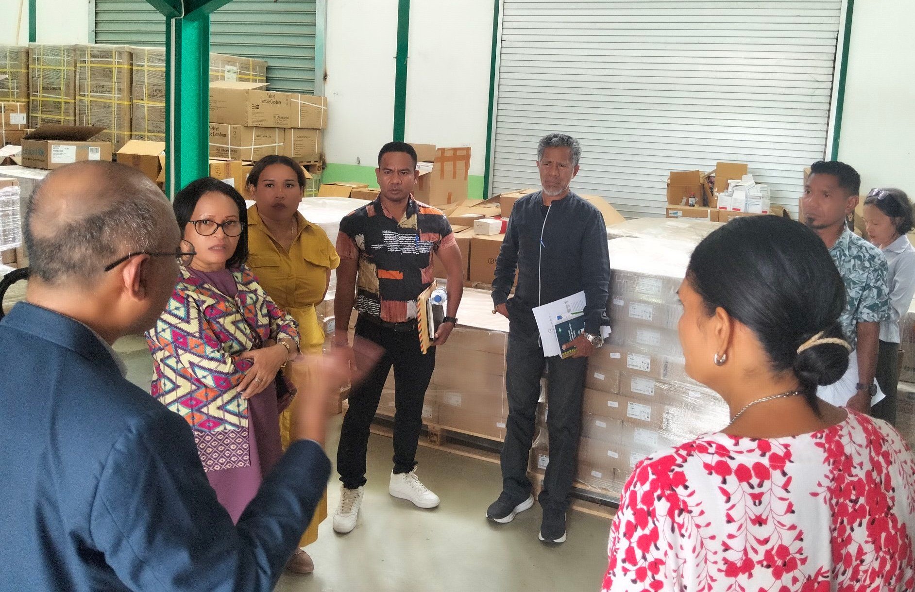 Kunjungi INFPM, Anggota PN ingin lihat langsung stok obat yang disimpan di gudang